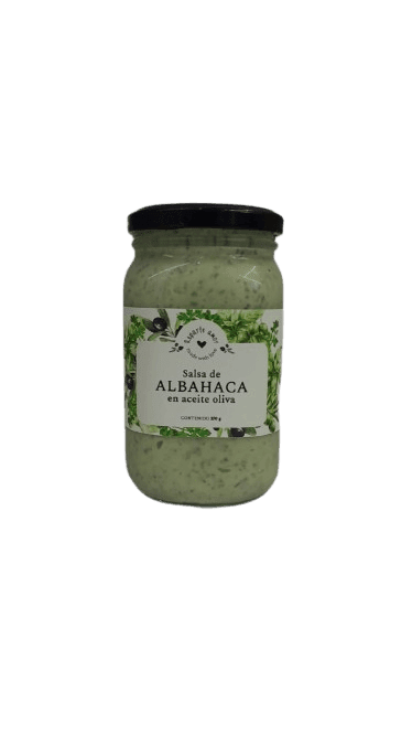 REPARTE AMOR SALSA DE ALBAHACA CON ACEITE DE OLIVA 370 GR