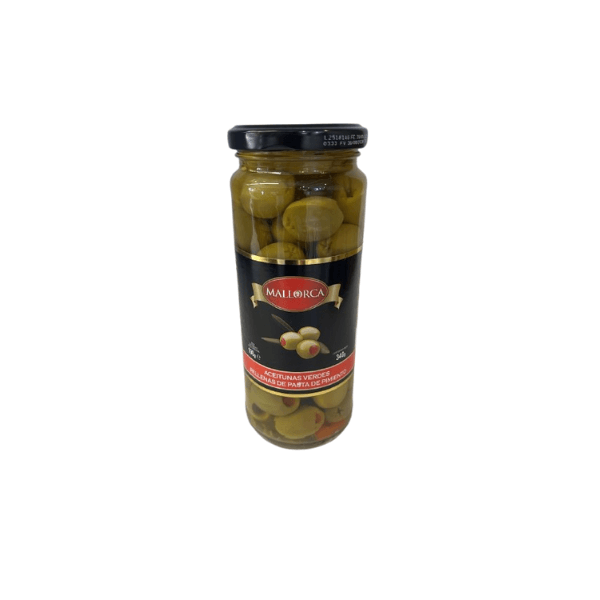 MALLORCA ACEITUNA VERDE RELLENA PIMIENTO 340 GR