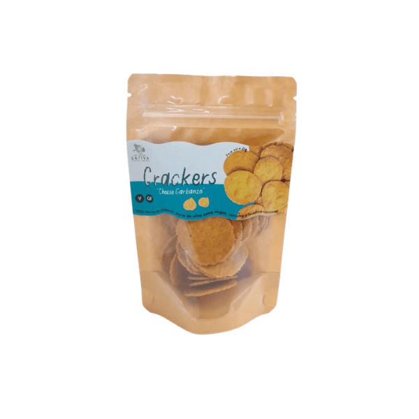 SATTVA CRACKERS SABOR CHEESE GARBANZO 25 GR