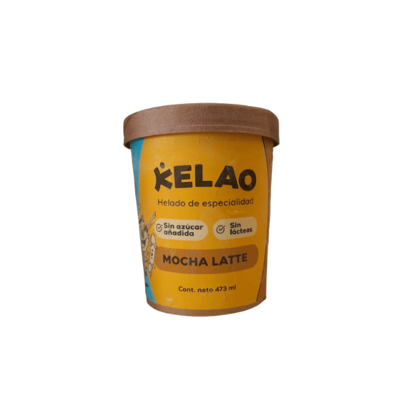 KELAO HELADO SABOR MOCHA LATTE 473 ML