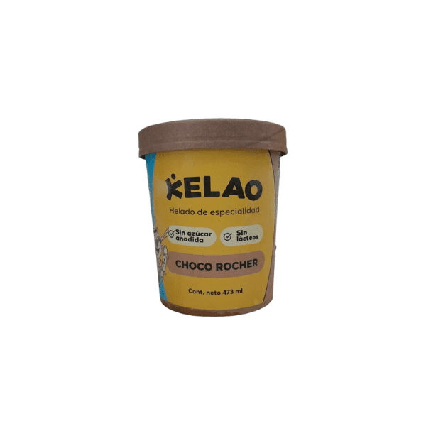 KELAO HELADO CHOCO ROCHER 473 ML