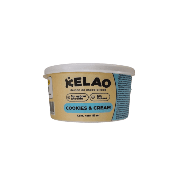 KELAO HELADO SABOR COOKIES AND CREAM 115 ML
