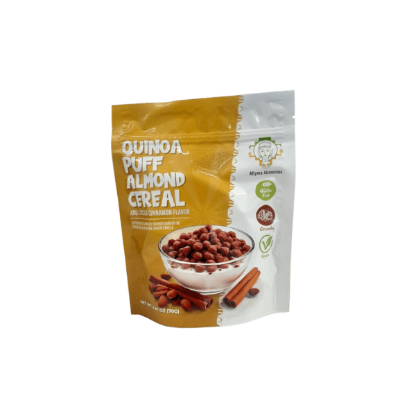 ALLYMA CEREAL SABOR ALMENDRA Y CANELA 70 GR